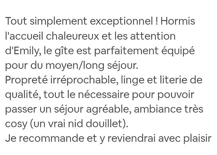 Prázdninový dům De Charme : A La Volette *